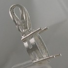 Pre-notched Vintage Oval 11x9 Designer Pendant Mm  925 Sterling Silver Cp271ss