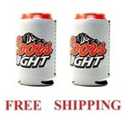 Coors Light 2 Beer Can Holders Cooler Coozie Coolie Koozie Huggie New