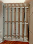 Steel Catalog Rack Stand  Usa Master Products -has 6 One Inch 3 Ring Binders