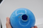 Antique Lightning Rod Glass Ball Bright Blue 4 1 2  Local Farm Barn