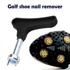 Golf Spike Wrench Remover Tool Nail Puller Golf Shoe Spike Replacement Accessory