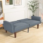 Futon Sofa Bed Memory Foam Couch Sleeper Daybed Foldable