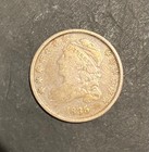 1835 10c Bust Dime Fine    Lightly Toned W  Some Gold  Popular Series  Few Marks