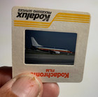 737 Braniff Aviation Air Plane Aircraft 35mm Slide Air Commercial Airline  790