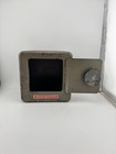 Vintage Hancock Bank Metal Coin Bank Safe Combination Lock Deposit Box Steel