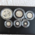 2017 Britannia  999 Silver Proof 6 Coin Set - 1 351  Sets - Complete