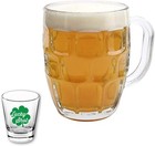 Libbey Dimple Stein Beer Mug 19 25 Ounce Drinking Glass Set Of 4 Bundled With 1
