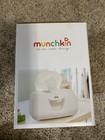 New In Box Munchkin Warm Glow Wipe Warmer With Soft Night Light   Holds 100 Wipe