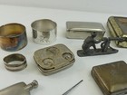  ref288cg  Collection Of Vintage Antique Metal Items