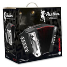 Hohner Panther Series 3-row Diatonic Accordion Key Of Gcf  3100gcfbk