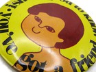 Vintage 1970s You ve Got A Friend Pinback Button Yellow Cartoon Slogan Pin Badge