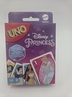 Disney Princess Uno Card Game Mattel Gyy69 New Sealed Special Rule Kids Fun 7 