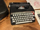 Vintage Remington Model 333 Sperry Rand Portable Typewriter W Case  Instructions