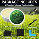 Golf Iron Polishing Kit Club Cleaner Polish Cleaning Solution Golf Club Care Set