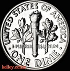 1955 P Roosevelt 90  Silver Dime Us Mint  beautiful  Brilliant Uncirculated Bu