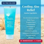 Aloe Up Aloe Vera Gel For Sunburn Relief - Cooling After Sun Jelly For Face   Bo