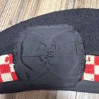 Vtg British Scottish Glengarry Balmoral Pipers Bonnet Hat
