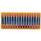 30pcs Diamond Ball Head Carving Bits 5mm Round Grinding Burrs Set 1 8  Shank