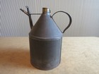 1871 Antique Indian Wars Tin Kerosene Oil Can Custer Era 1870s