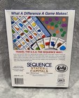 Sequence States   Capitals Board Game Jax Educational Geography Sealed Cards