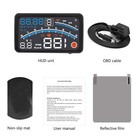 5 5  Obd2 Car Gps Hud Head-up Display Projector Overspeed Voltage Gear Warning
