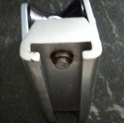 Schaefer Twin Sheet Leadblock  Fits  1   25mm  Track Silver New Excellent