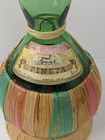 Vintage Chianti Pineta Tall Wine Bottle 47  W  Cork Green Glass Made Italy 1977