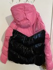 Nike Therma-fit Hooded Full Zip Puffer Jacket Pink black Colorblock S