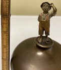 Vintage Cold-painted Bronze Figural Boy Lidded Jar     7 5    Austrian   German   