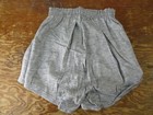 Vintage Nos 70 s Dodger Gym Running Shorts Youth Sizing Gray  1 
