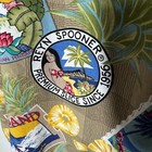 Reyn Spooner Polo Shirt Mens L Pineapple Advertisement Pocket Green Hawaii Usa