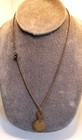 Vintage Compass Pendant With Chain