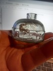  j   I E M  Turtle Ink Aqua Inkwell In Dug Condition With Dirt But No Damage