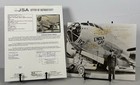 Enola Gay Crew  hiroshima   Signed Photo Tibbets jeppson van Kirk Jsa Loa