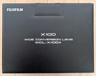 Fujifilm Wcl-x100 Ii Silver Wide Conversion Lens For X100f Airmail With Tracking