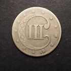 1853 Three Cent Silver- Nice-  free Shipping   M1590