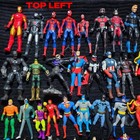 Lot Of 57 Action Figures Toys Marvel dc Comic Book - Random Mixed Loose Used Toy