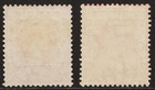 Gambia 1912 - Sg 87   87a  1d  Red   Rose-red  shades  - Kgv - Mvlh