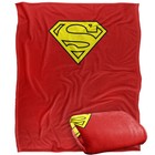 Superman Cape Logo Silky Touch Super Soft Throw Blanket