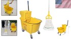 35-qt Commercial Mop Bucket With Wringer Combo