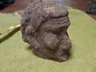 Pre-columbian Carved Stone Head Mayan  Aztec   Inca