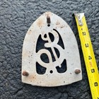 Antique Sad Iron Trivet Stand Enterprise Mfg Co Philadelphia Usa Cast Iron