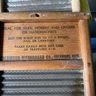 2  Vintage Dubl Handi Portable Washboard Columbus Washboard Company 18 X 8 75