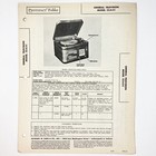 1947 General Tele Phono Radio Model 22a5c Wire Schematic Service Manual Vintage