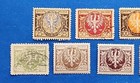 Poland Stamps  Scott 163-169b Complete Set Mix
