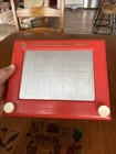 Etch A Sketch Ohio Art Magic Screen Red Frame Bugs Bunny Roadrunner Action Pack