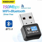 Mini Usb Wifi Adapter 150m 2 4g Bluetooth 5 0 Portable Wireless Network Card Ada