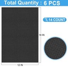 6 Pcs Cross Stitch Aida Fabric 14 Count  18 By 12 Inch  Classic Reserve Cross