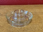 Antique Vintage Glass Chicken Waterer Base  pat Appl   d For