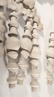 9 Vintage Small Fancy Wood Spindles House Furniture Trim U